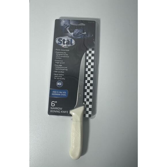 Stahl 6” Curved Boning Knife German Steel - Picture 1 of 4